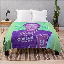 Christian Slater Mugshot SABRE Throw Blanket