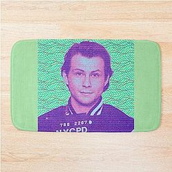 Christian Slater Mugshot by SABRE Bath Mat