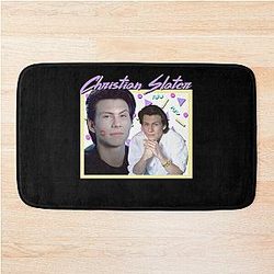 80s photographer Christian Slater Essential Bath Mat