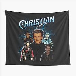 Christian Slater Retro Tapestry
