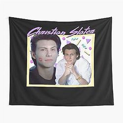 80s Photography Christian Slater Essential Tapestry