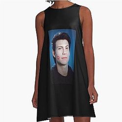 Christian Slater Winona Ryder Mr Robot A-Line Dress