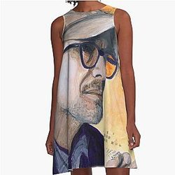 Mr. Robot Christian Slater A-Line Dress