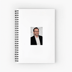 Christian Slater Merch Collection Christian Slater Notebook