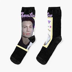 80s Photographer Christian Slater Essential Socks