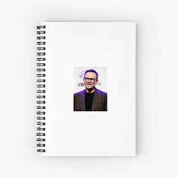 Christian Slater Merch Christian Slater Notebook