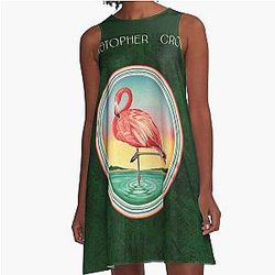 Christopher Cross A-Line Dress