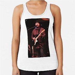 Christopher Cross Photograph Racerback Tank Top