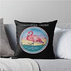 Christopher Cross Debut Throw Pillow 

 Removed the weird characters.