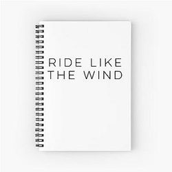 Ride Like the Wind Christopher Cross Notebook