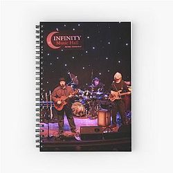 Christopher Cross Spiral Notebook