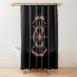 SAIL Boat CHRISTOPHER CROSS ARTHUR Shower Curtain