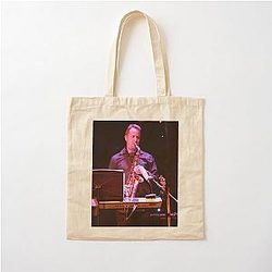 Christopher Cross Band Photograph Cotton Tote Bag