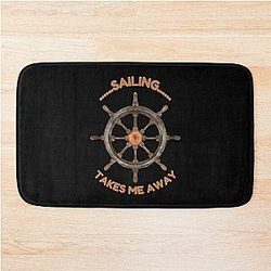 Sailing Boat Christopher Cross Arthur Bath Mat