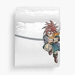 Crono from Chrono Trigger Duvet Cover