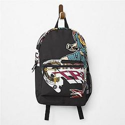Crono from Chrono Trigger T-Shirt Backpack