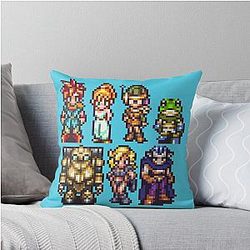 Chrono Trigger Party Throw Pillow