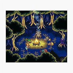 Chrono Trigger Campfire Photographic Print