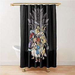 Chrono Trigger Classic Game Shower Curtain