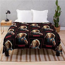CHUCKY Child's Play Throw Blanket