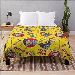Chucky Unleashed Throw Blanket