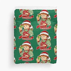Child's Play Merry Christmas Chucky Duvet Cover