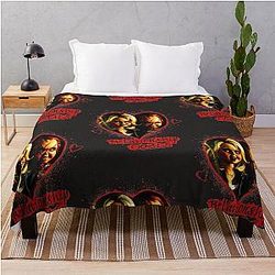 Child's Play Chucky and Tiffany Relationship Goals Throw Blanket