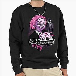 Chucky The Godfather Pink Sweatshirt