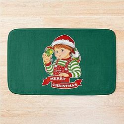 Child's Play Merry Christmas Chucky Bath Mat