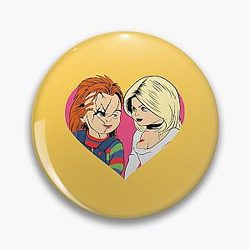 Chucky and Tiffany Pin