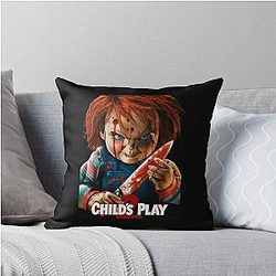 Game of Chucky Throw Pillow