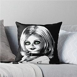 Bride of Chucky Throw Pillow