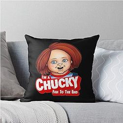 Chucky Doll Throw Pillow