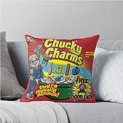 Chucky Charms Throw Pillow