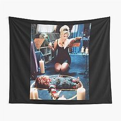 Exiling Chucky Doll Tapestry