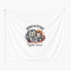 Chucky and Tiffany Tapestry
