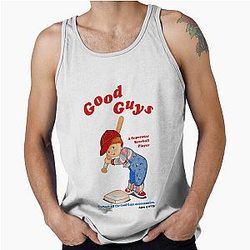 Good Guys Baseball Player Child's Play Chucky Tank Top