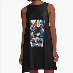 Exiling Chucky Doll Demon A-Line Dress