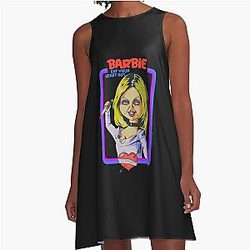Barbie eat your heart out Bride of Chucky A-Line Dress
