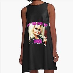 Bride of Chucky Tiffany A-Line Dress