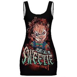 Chucky Party Dress Summer Women