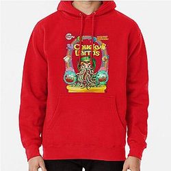 Cthulhu Charms (Chucky Larm - Red) Pullover Hoodie
