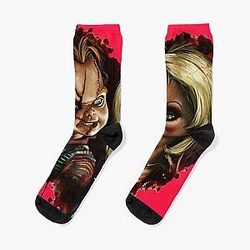 Chucky and Tiffany Love Socks