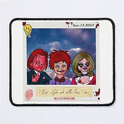 Chucky Family Photo Mouse Pad