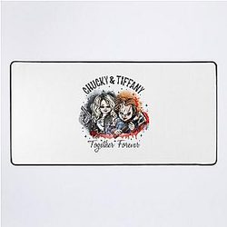 Chucky and Tiffany Desk Mat