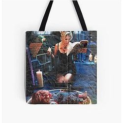 Tiffany and Chucky séance scene photo All Over Print Tote Bag