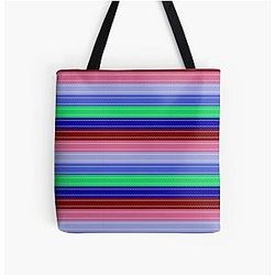 Good Guys Childs Play Chucky Killer Doll Stripes All Over Print Tote Bag