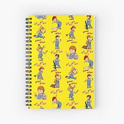 Child's Play Chucky Spiral Notebook