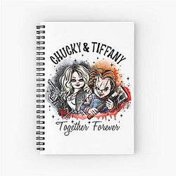 Chucky Tiffany Spiral Notebook