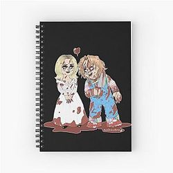Chucky and Tiffany Spiral Notebook
